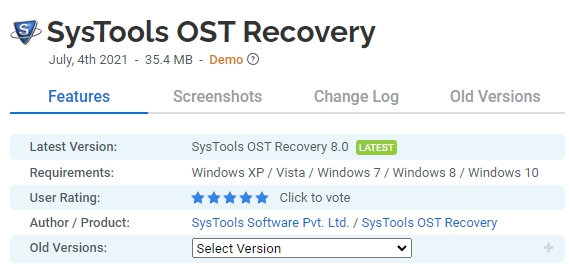 SysTools-OST-Recovery