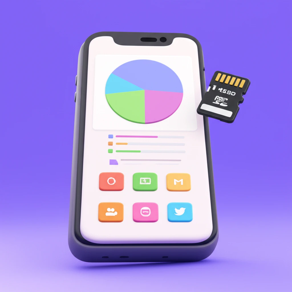 스마트폰 저장공간 분석 및 효율적인 ..