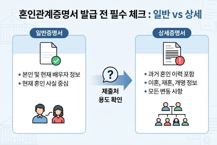 혼인관계증명서 발급