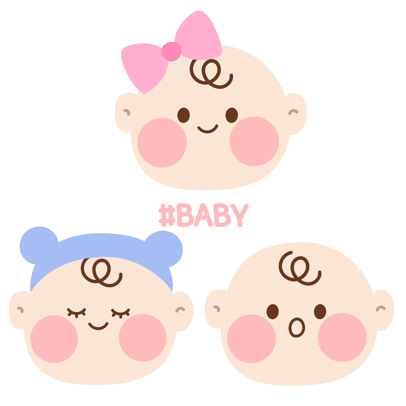 아기 머리 두상 숨구멍 숫구멍 이미지