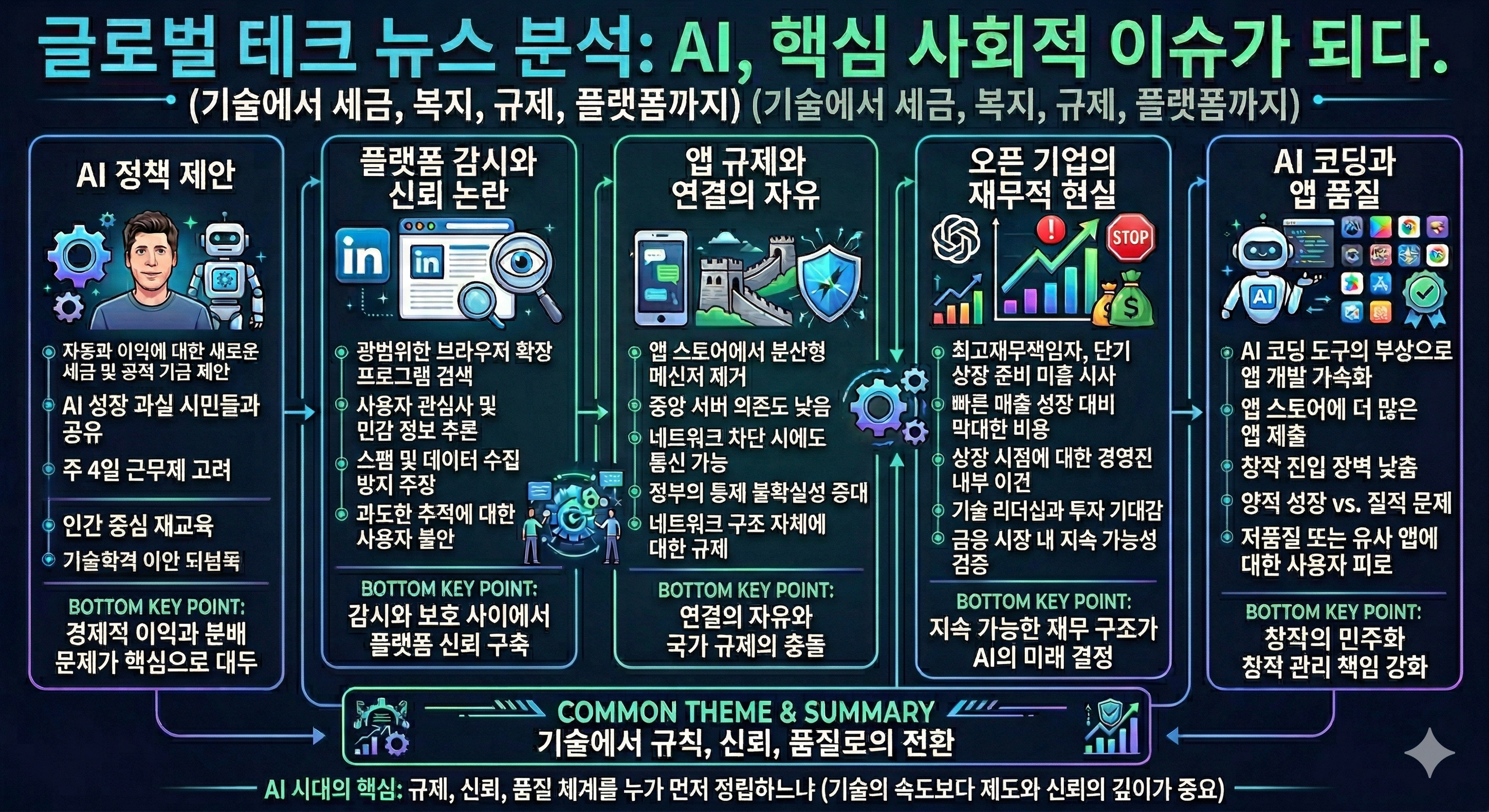 AI 세금 논의부터 앱스토어 폭증까지
