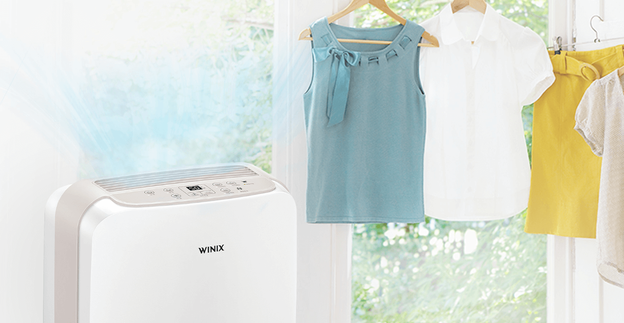 위닉스 제습기와 빨래 건조