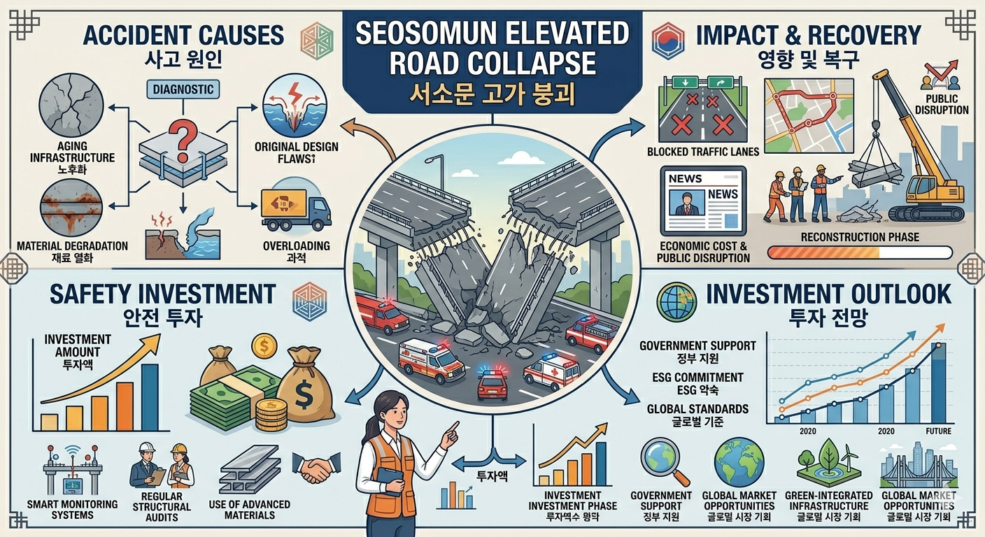 서소문 고가 붕괴 (사고 원인, 안전 투자, 투자 전망)