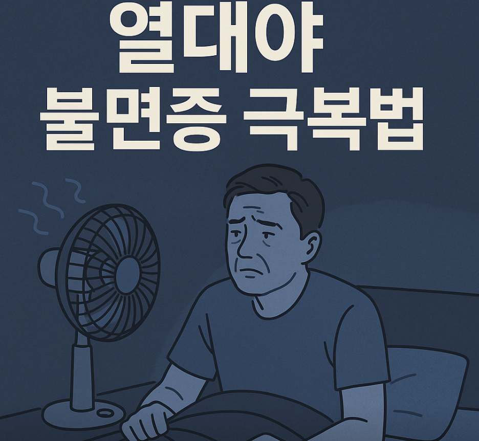 열대야 불면증, 왜 생기고 어떻게 극복할까?