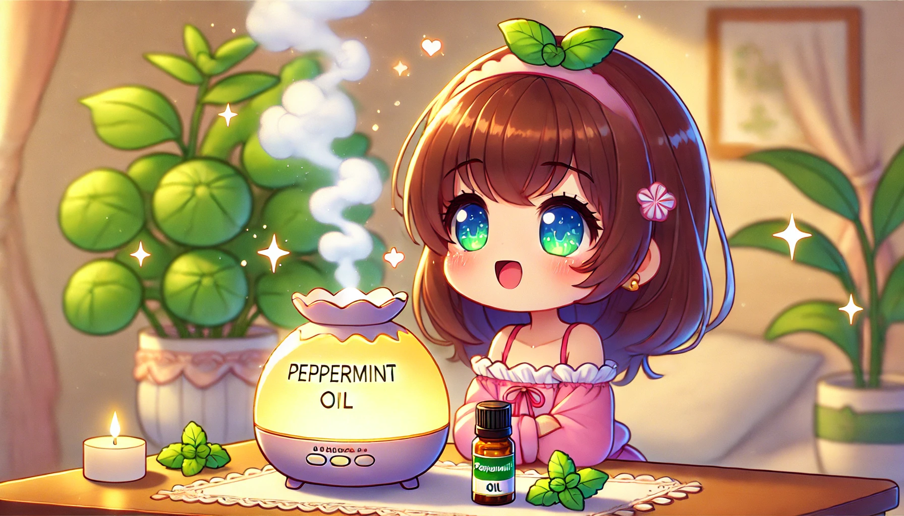 아로마 테라피에서의 활용