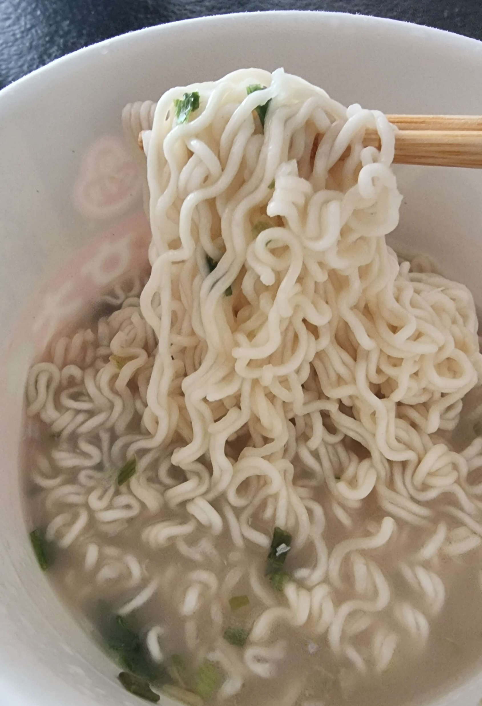 순후추라면 면발