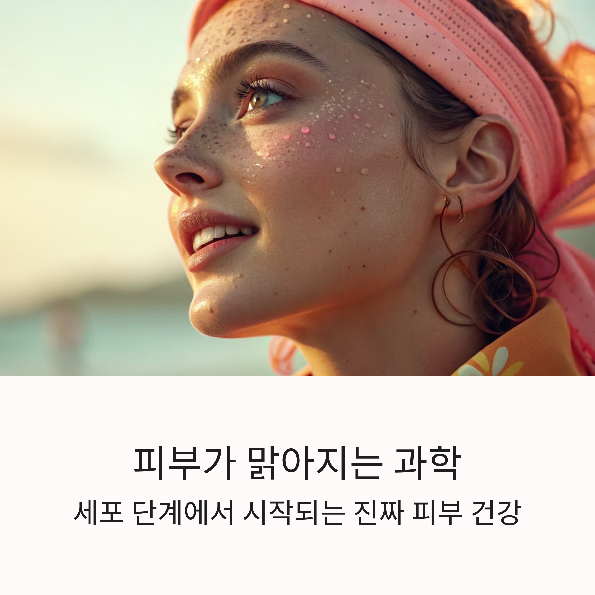 피부가 맑아지는 과학