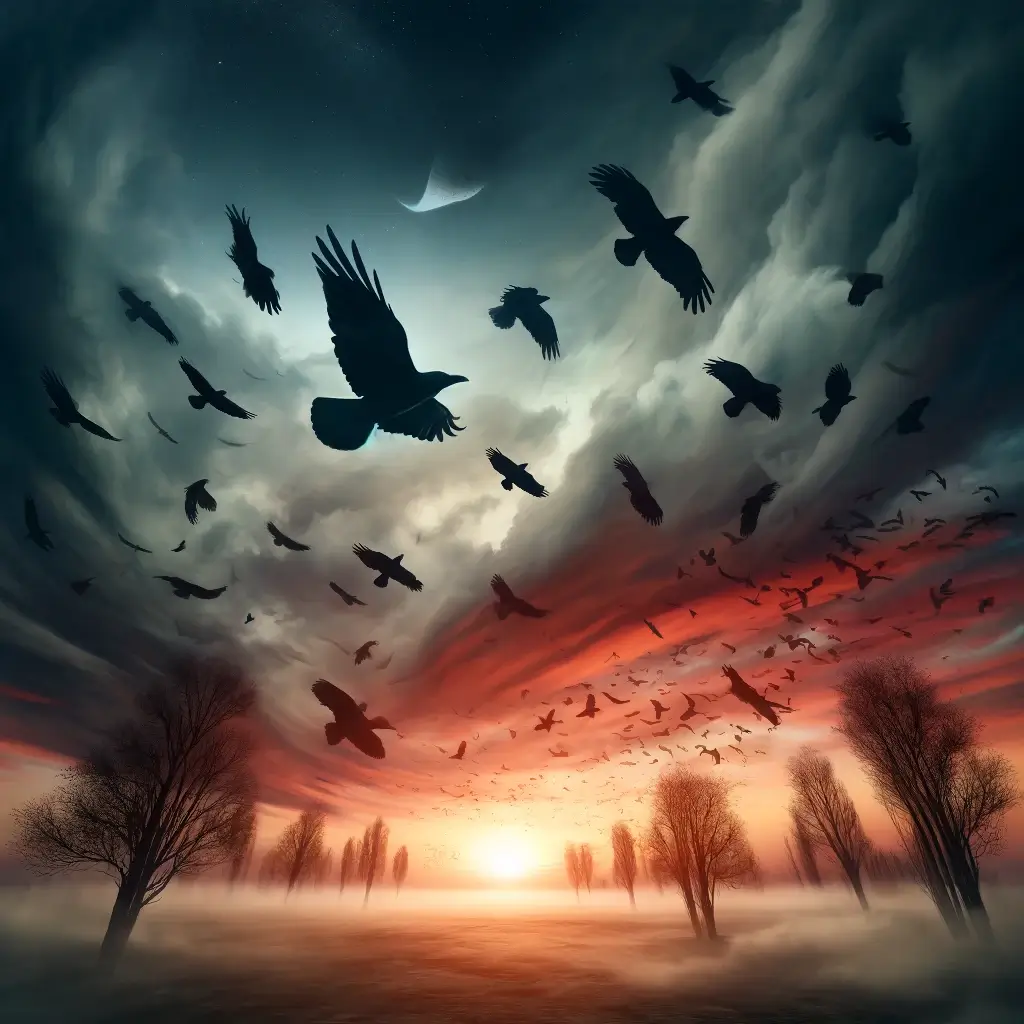 까마귀 떼 꿈 해몽