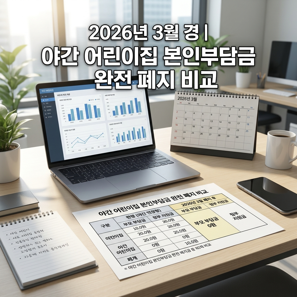 야간연장 보육료 자부담 폐지 전후 비교 2026