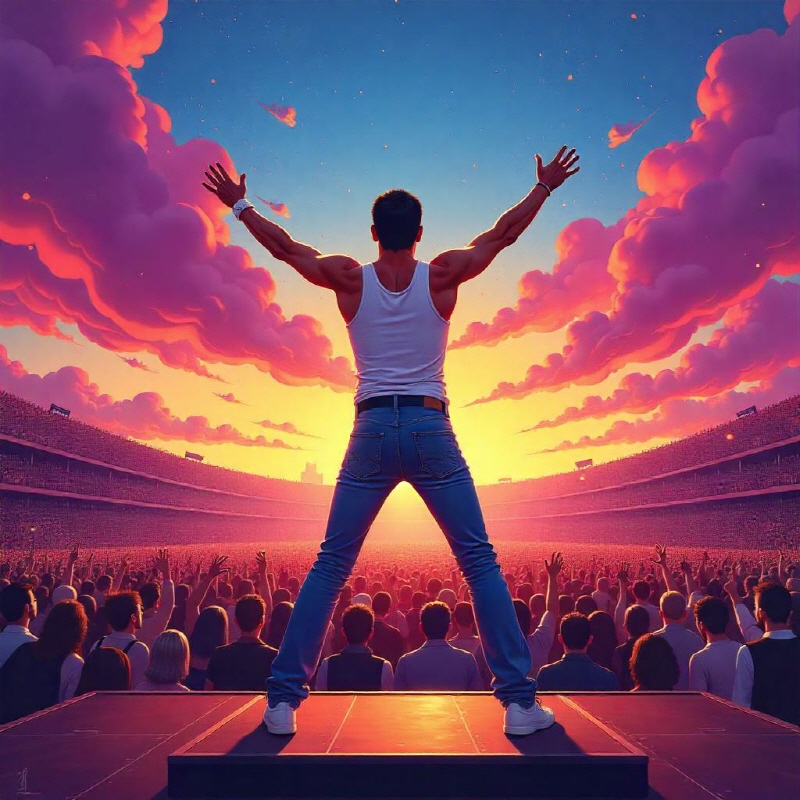 보헤미안 랩소디에 영감을 받은 사진