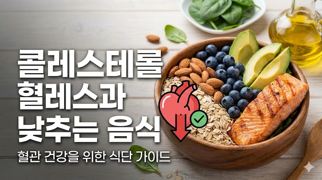 콜레스트롤 낮추는 음식