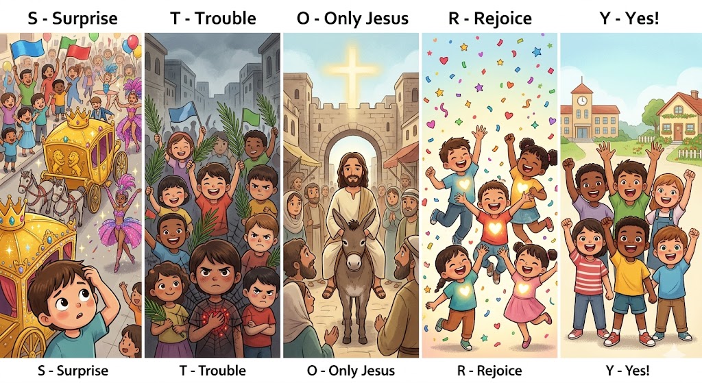 종려주일 특별 설교: 예수님 왕! 진짜 왕!