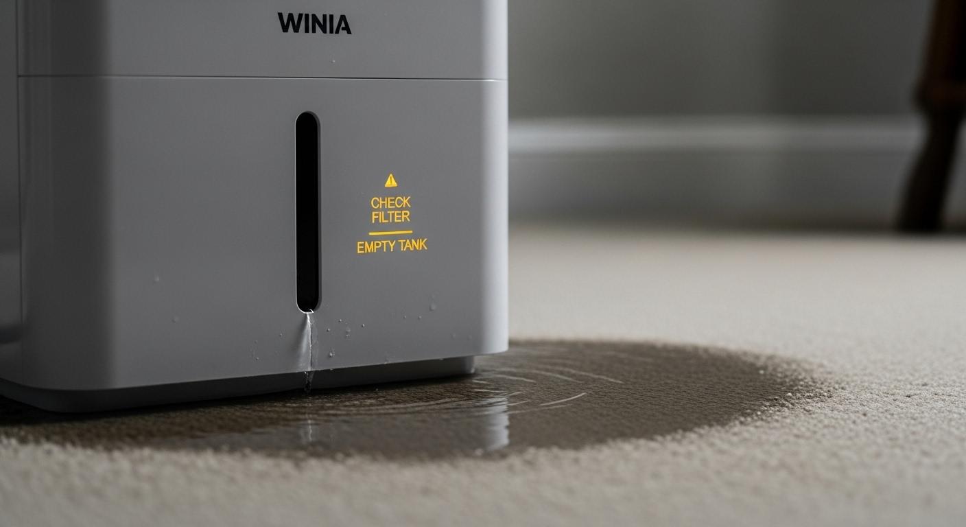 위니아 제습기 고장 as