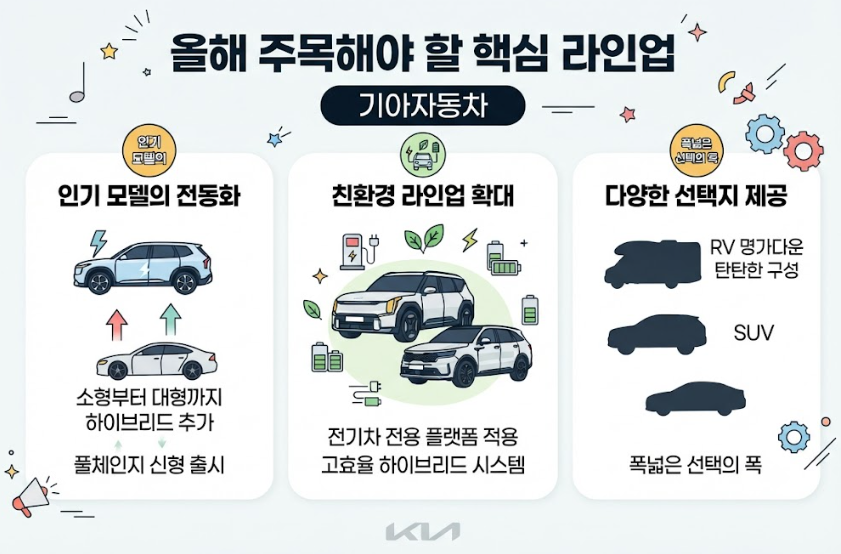기아 신차 출시일정