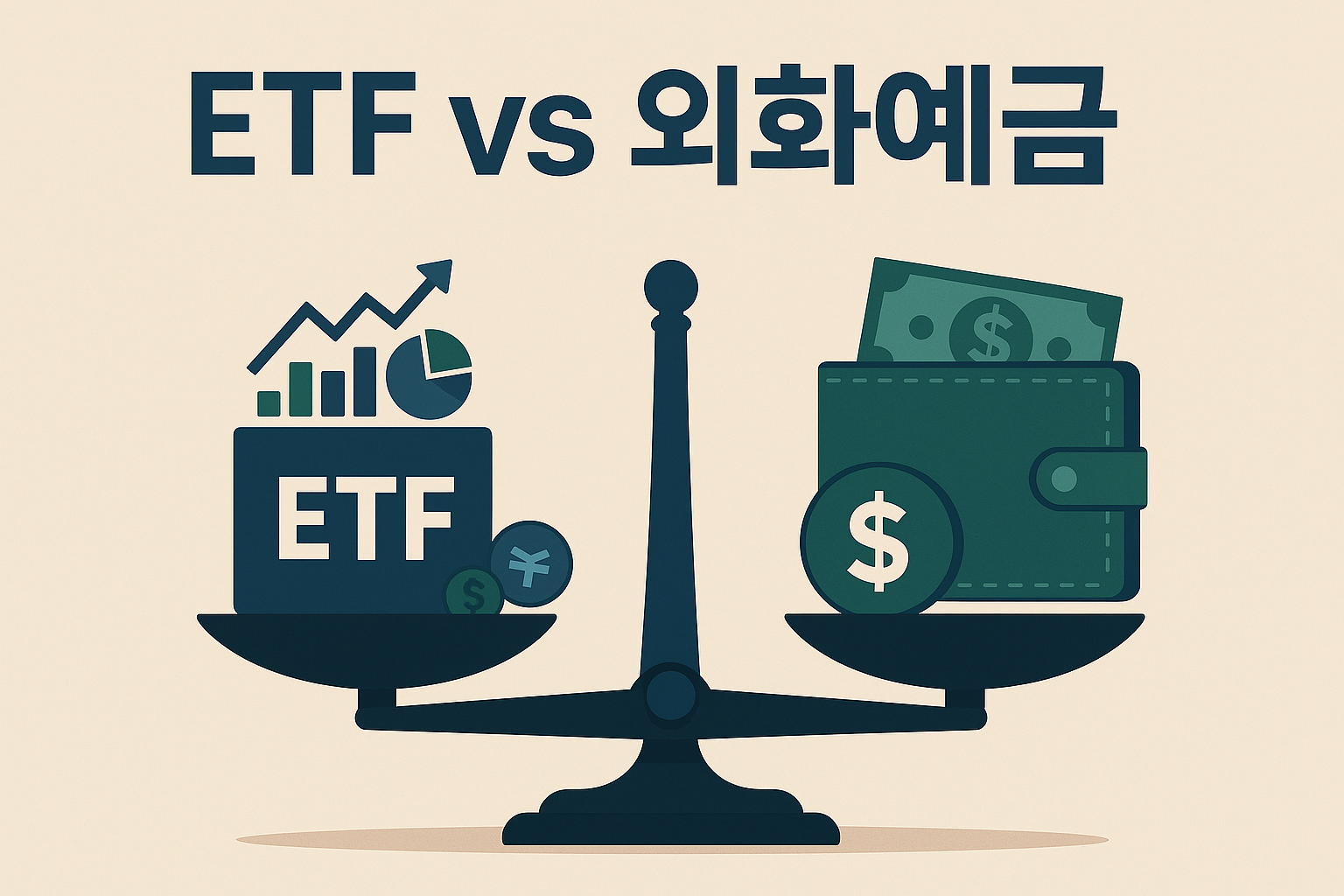 "ETF vs 외화예금"에 대한 이미지입니다.