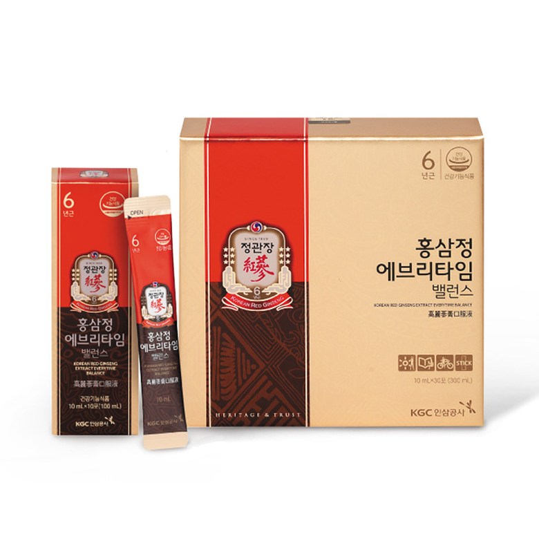 정관장 홍삼 스틱 에브리타임 홍삼정