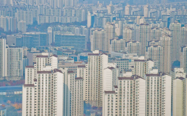 경기도 내 아파트단지 모습