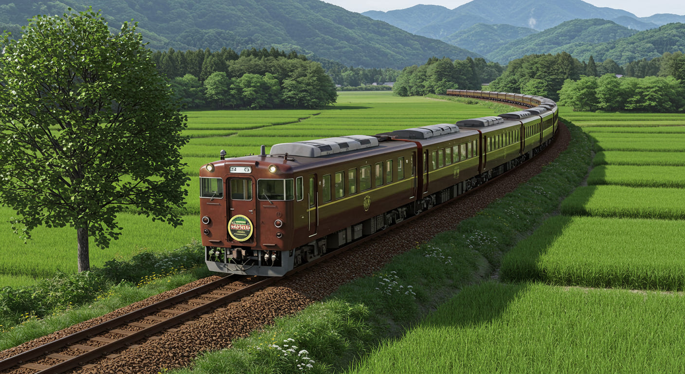 후쿠오카 유후인 JR 일반 열차