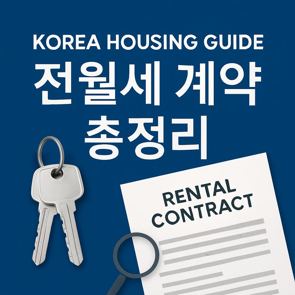 외국인 한국 전세·월세 계약 방법 총정리