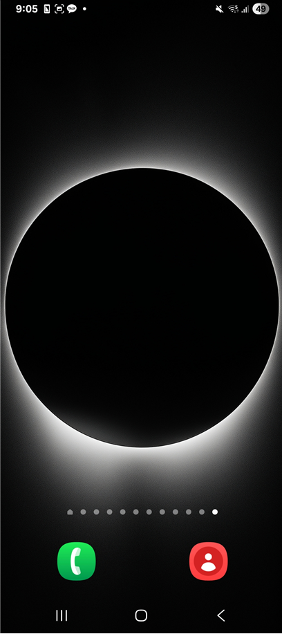 방법 1: 홈화면 길게 눌러서 편집 모드 들어가기