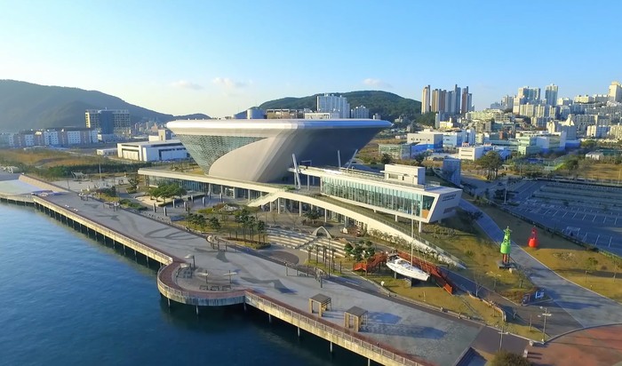 부산 해양 박물관 전체 모습