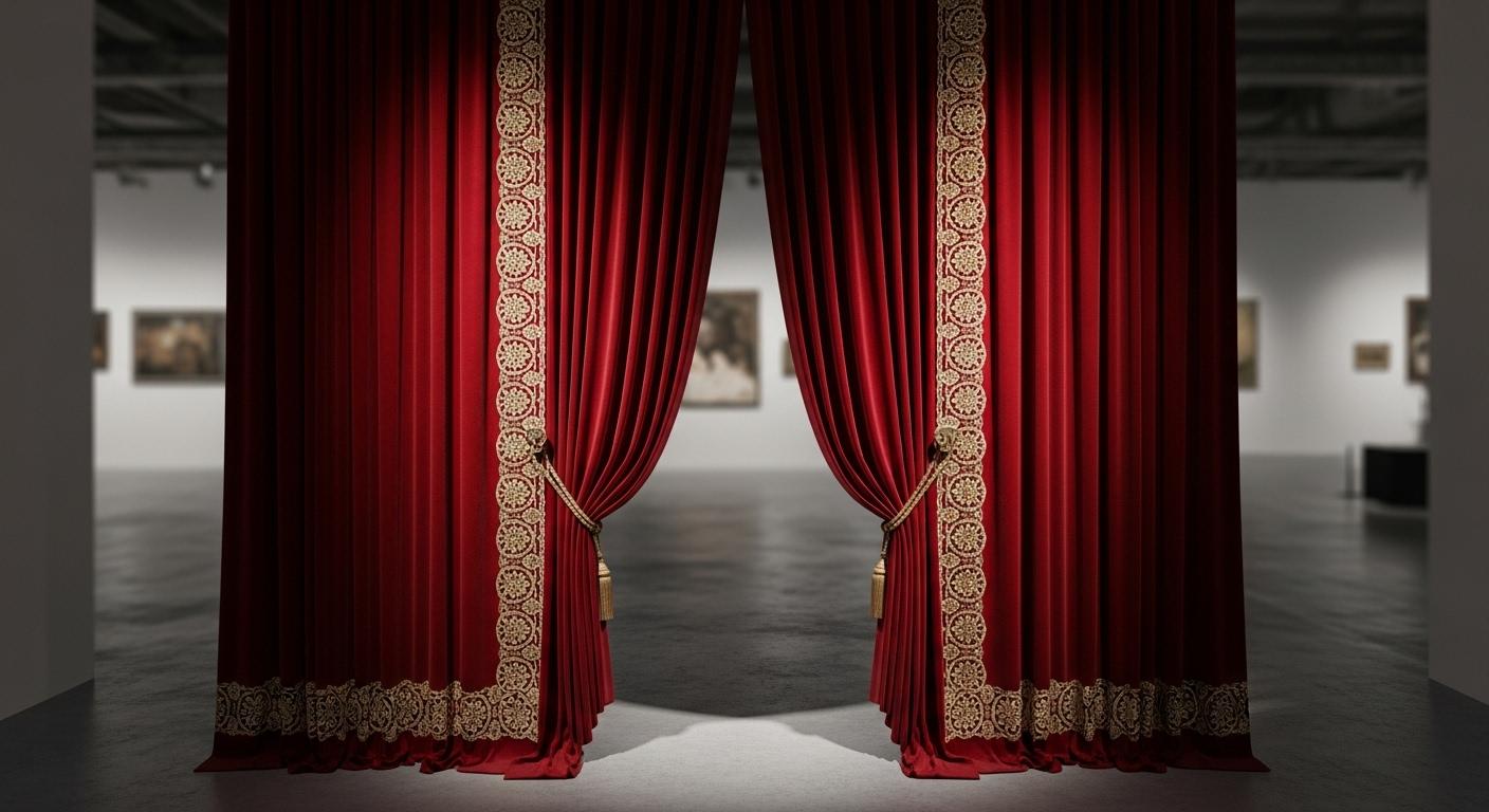 커튼 Curtain 전시회