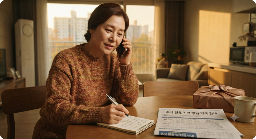 추석 연휴 문 여는 병원·약국 이미지