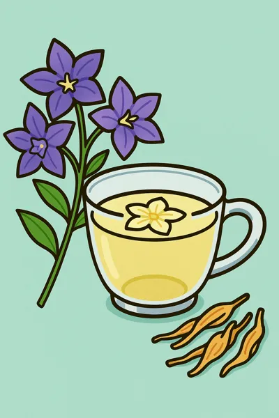 도라지꽃차 효능 및 만들기7