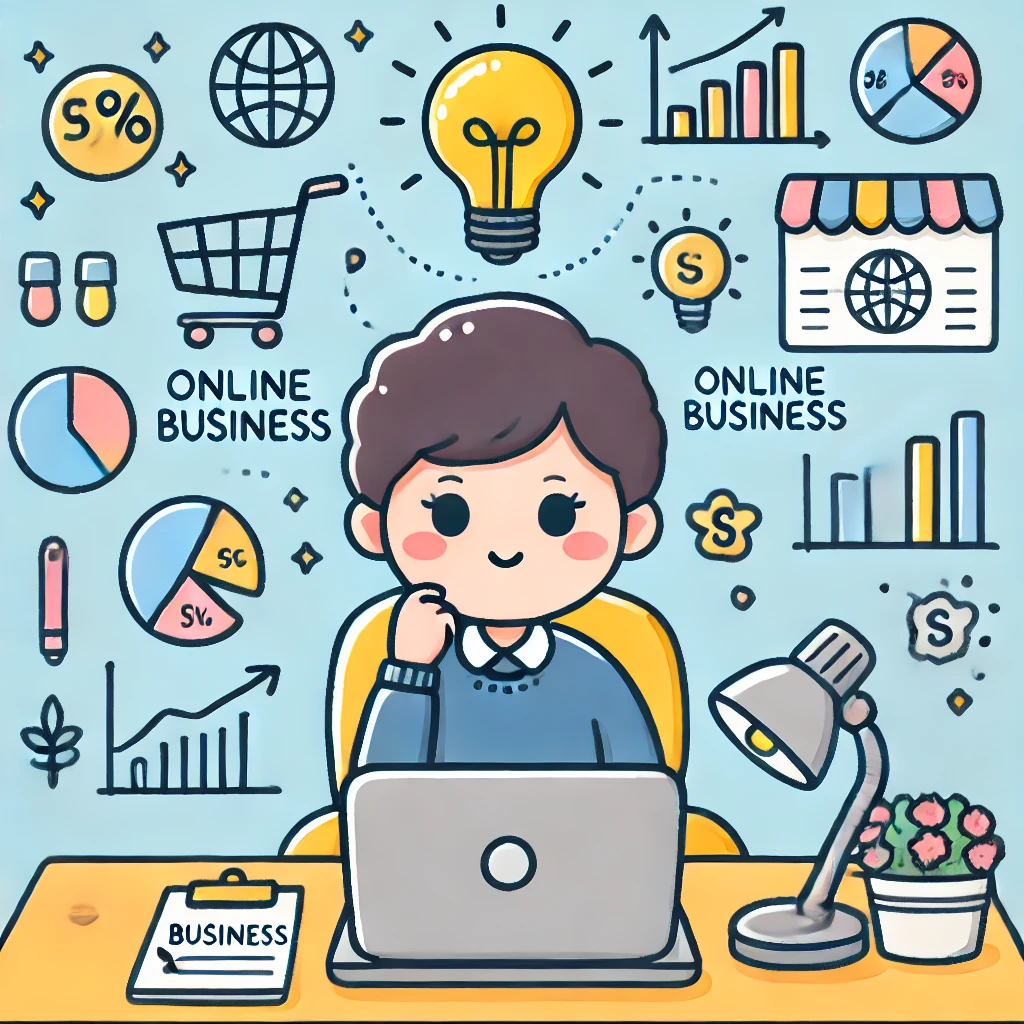 <img src="https://oaidalleapiprodscus.blob.core.windows.net/private/org-7e4QF2z3XYZF1ZpQvByVvIUx/user-IZ5Jv5htFl3V6dQoE9tAvyWF/img-6ddhUfR04MW6dSop.png" alt="창의적인 온라인 창업 아이디어 - 일러스트 캐릭터와 아이콘" width="1200" height="630">