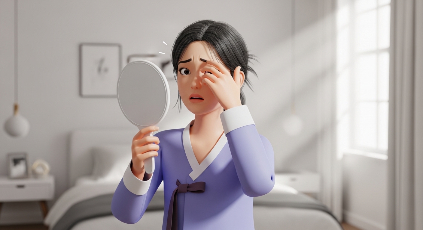 쌍꺼풀수술, 짝눈교정