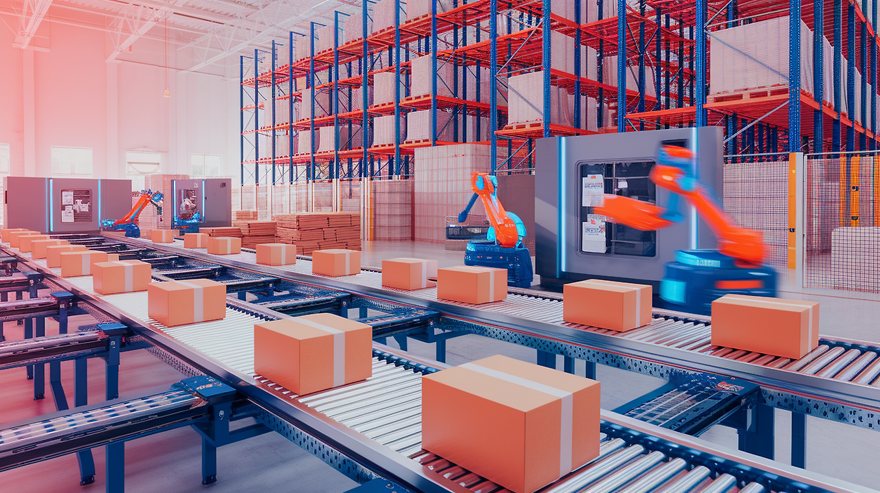 로봇 물류 자동 분류 시스템