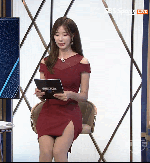 아나운서 진달래 베이스볼S