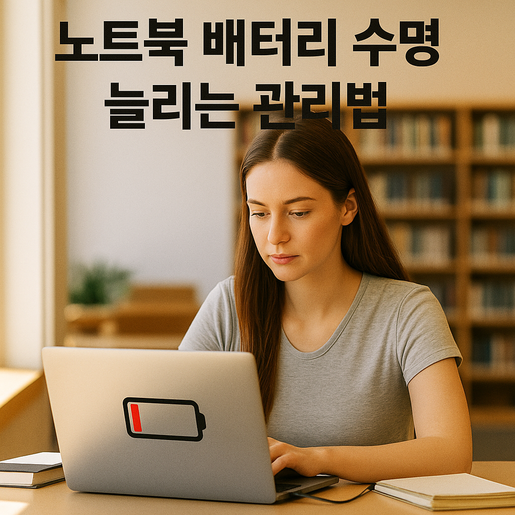 노트북 배터리 수명 늘리는 관리법