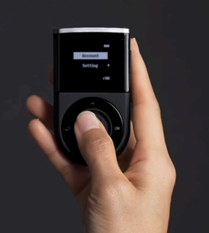 D'CENT 지문형 하드웨어 월렛