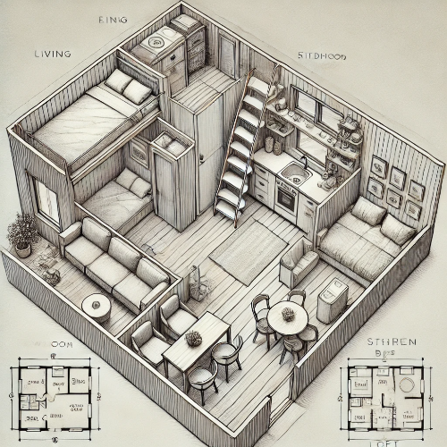 가족 단위 타이니 하우스 거주가 가능한가?