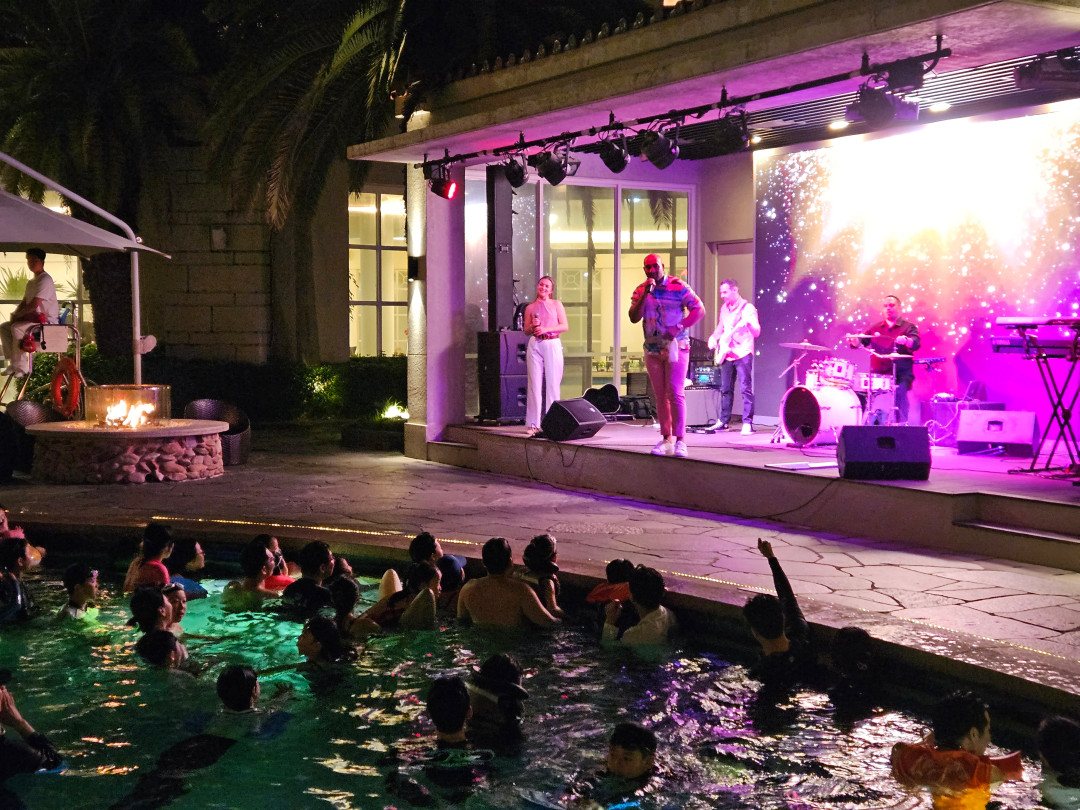 신라호텔 야간 공연