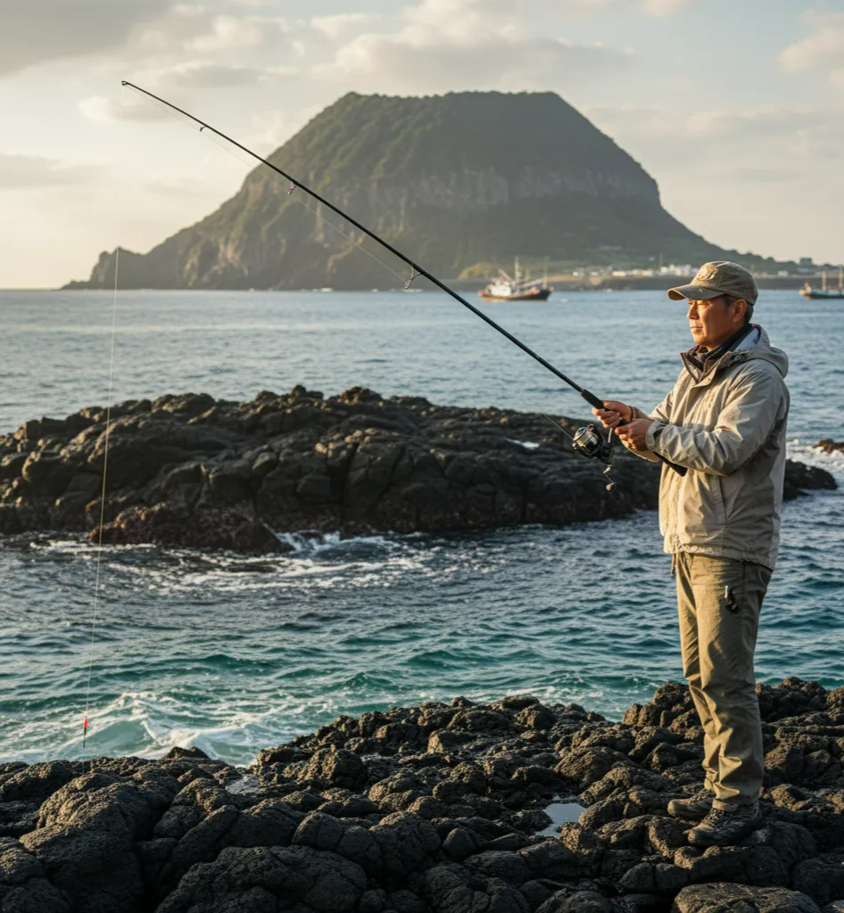 제주 성산포 가을 낚시 시즌 정보 이미지