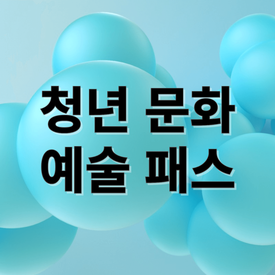청년문화예술패스