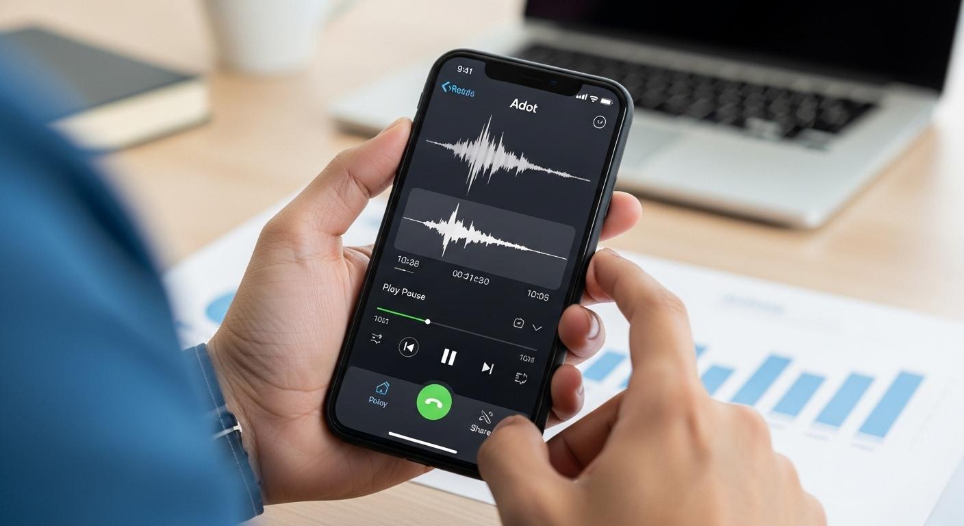 에이닷 아이폰 통화녹음 확인