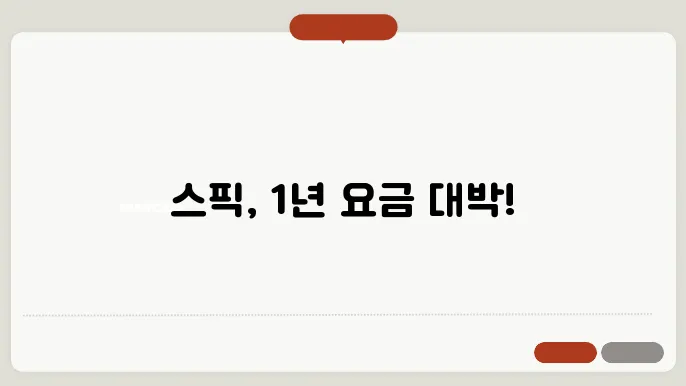 스픽(Speak) 가격 후기: 1년 이용 시 한 달 요금은 얼마일까?