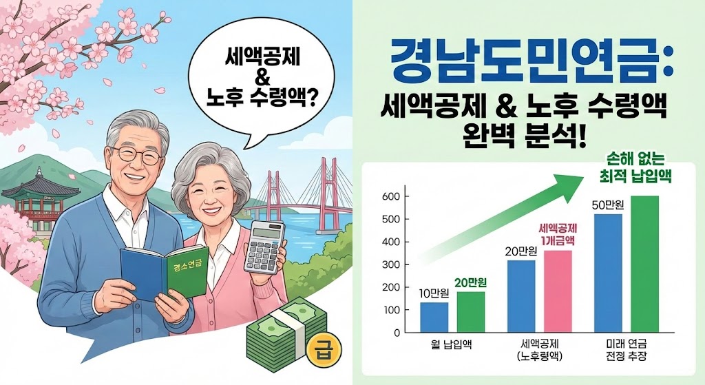 경남도민연금 얼마 넣어야 손해 없을까?