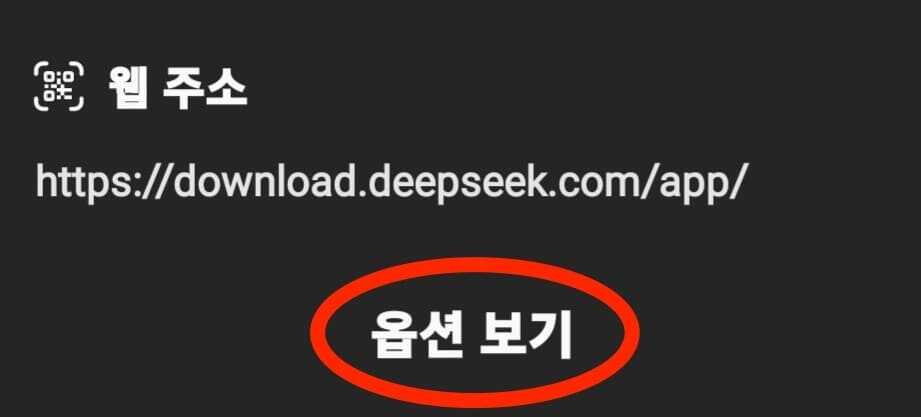 QR 코드 활성화 진행중