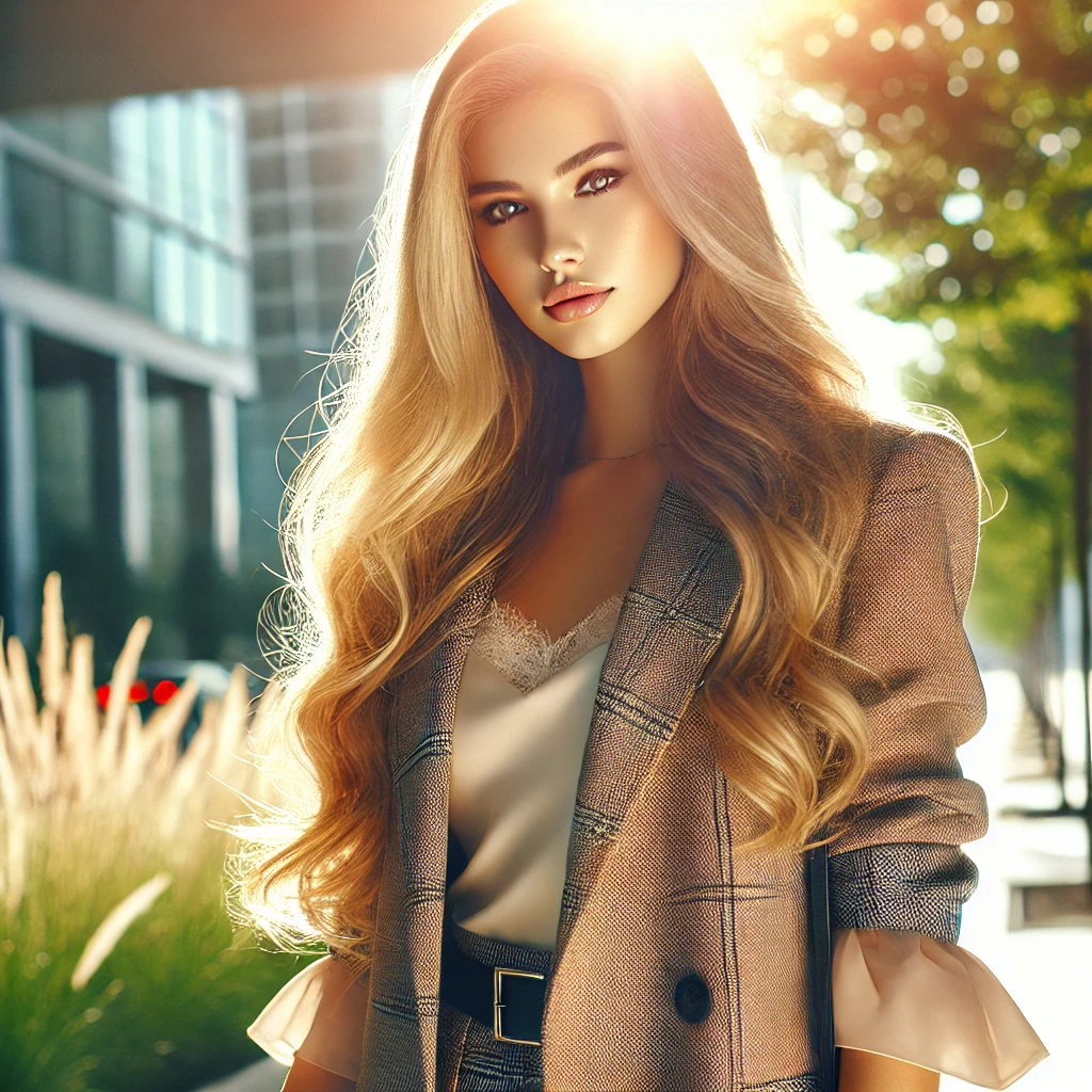 맑은-햇빛-아래-나들이-하는-여자