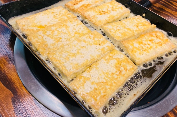 들기름-두부구이