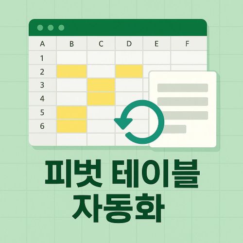 피벗 테이블 자동화 섬네일
