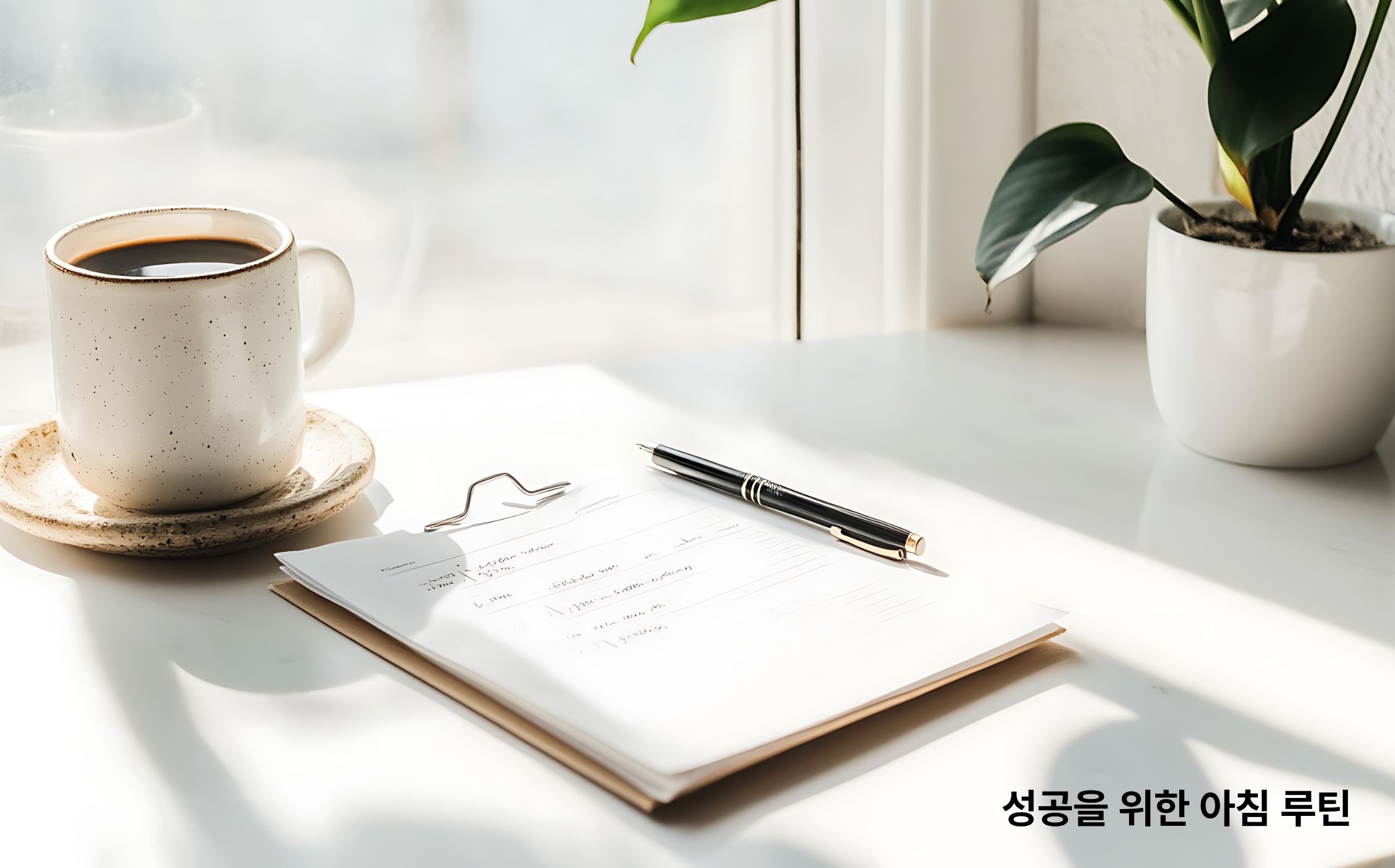 자영업자, 1인기업, 성공을위한아침루틴