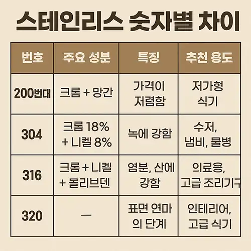 스테인레스-숫자-의미-식기도구용-번호
