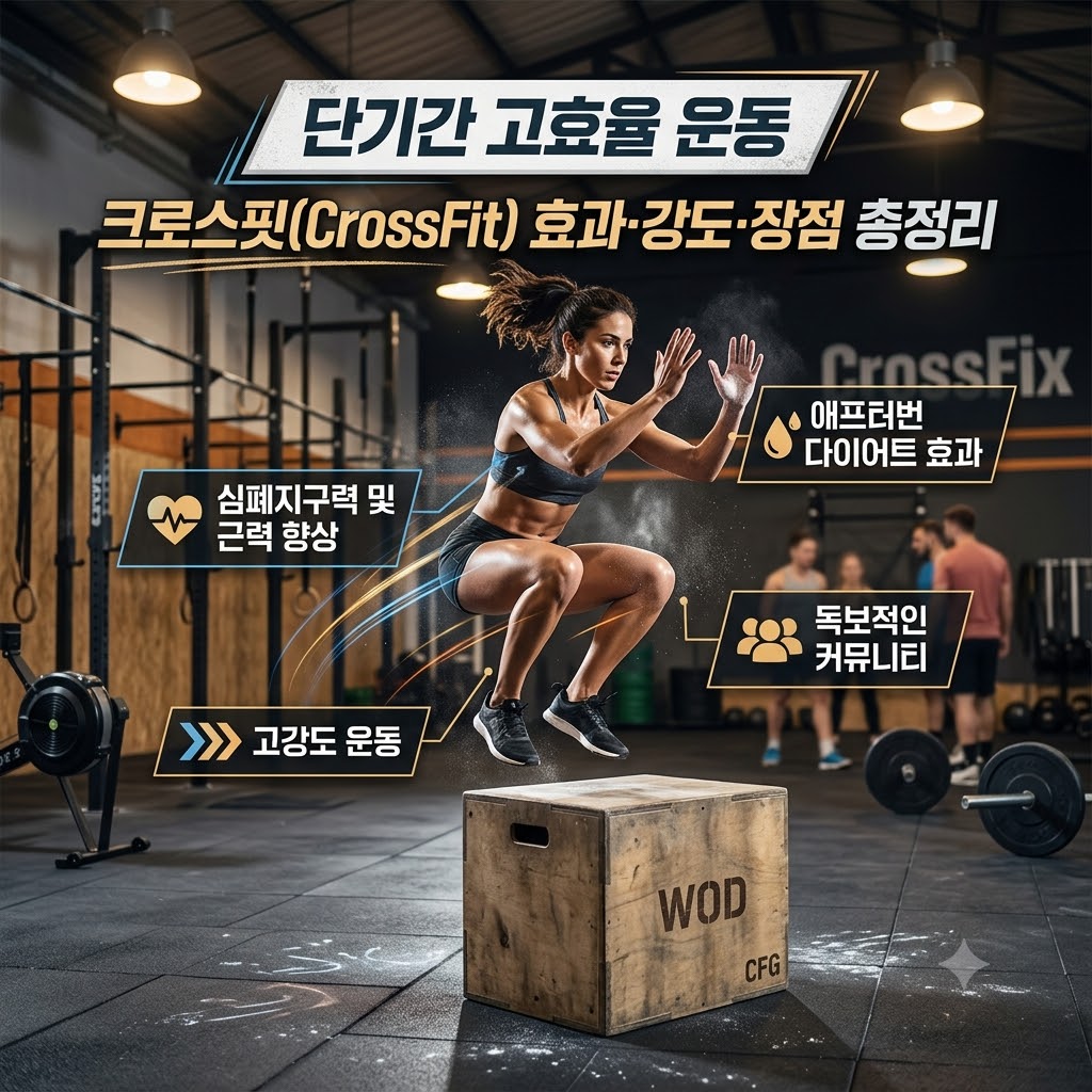 크로스핏 효과, 강도, 장점