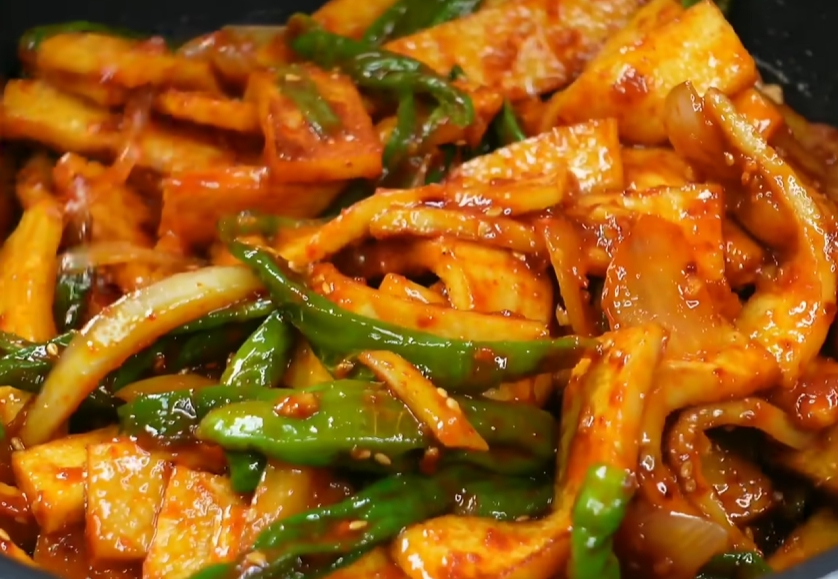 고추장 어묵볶음