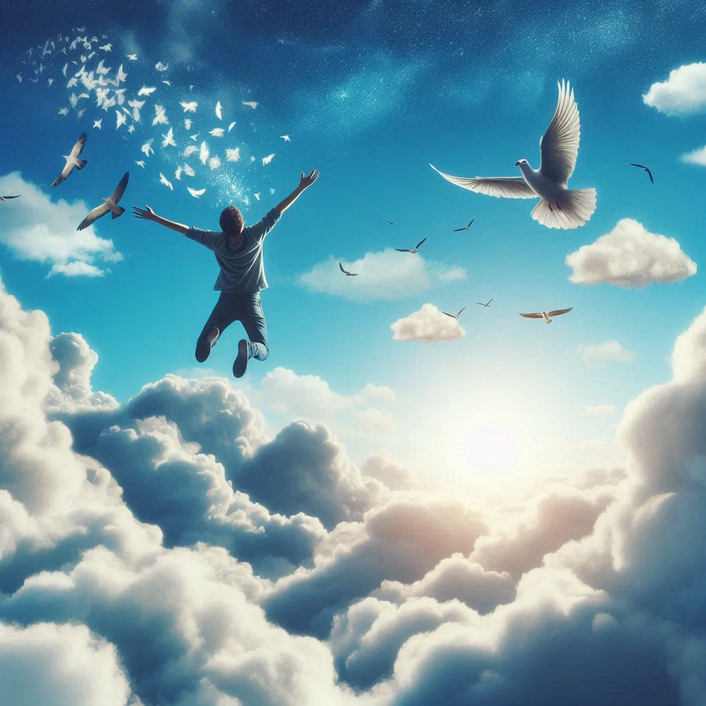 날아다니는 꿈과 자유